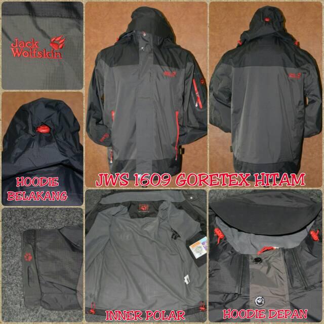 Jaket Gunung Outdoor Waterproof |TNF North Face JWS Jackwolfskin Nike Adidas