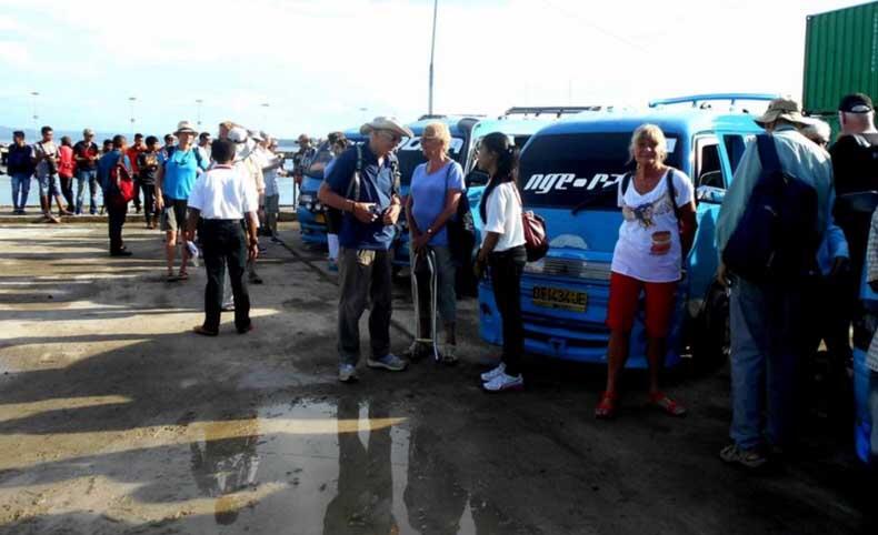 Ketika Kapal Pesiar Eropa Berkunjung ke Kota Baubau, Sulawesi Tenggara