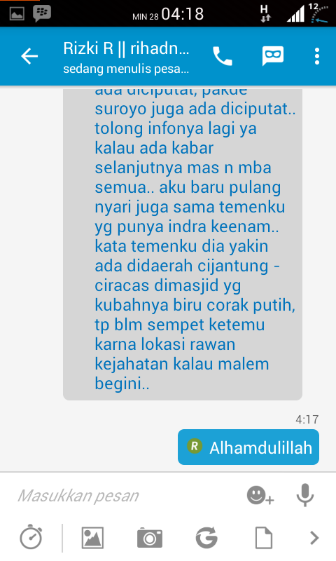 &#91;ORANG HILANG&#93; Mohon Bantuannya untuk agan dan sista yang berada di jakarta