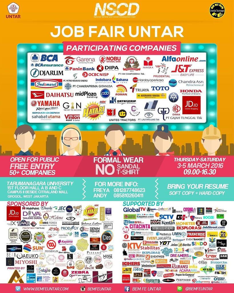 JOB FAIR NSCD 2016