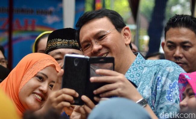 Ahok Buka Peluang Tak Jadi Duet Bareng Djarot