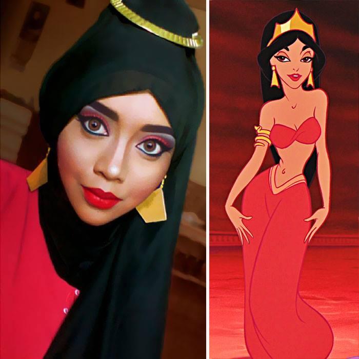 Ketika Karakter Disney Berhijab 