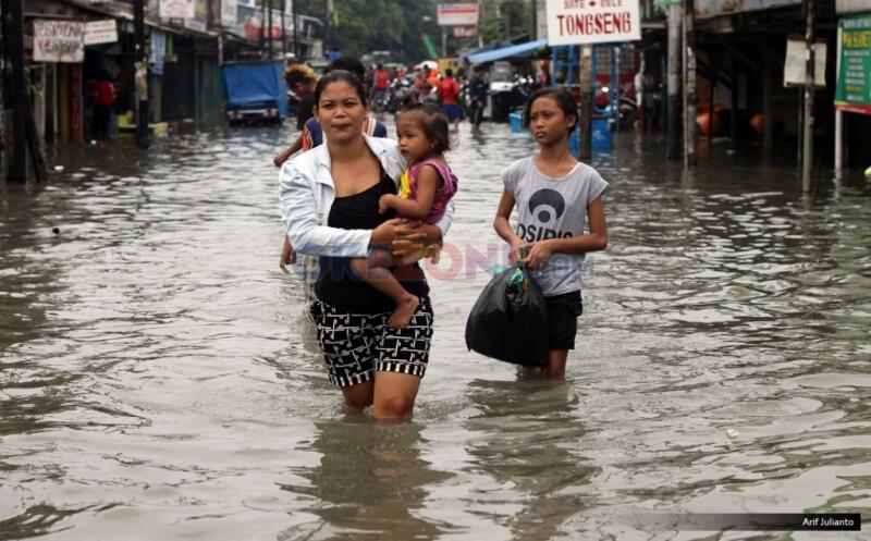 Beberapa Daerah di Ibu Kota Terendam Banjir