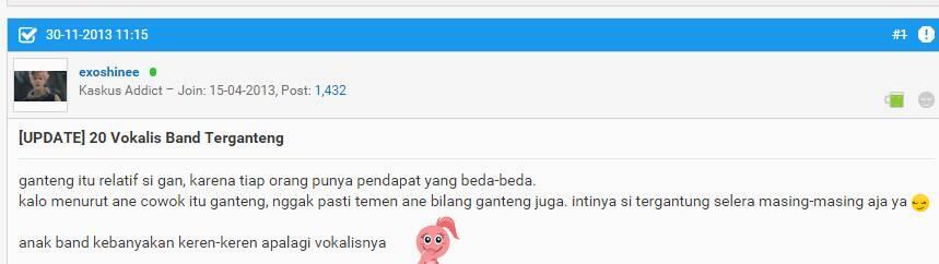 Komentar-komentar paling Ganteng Sekaskus Raya, Moga-moga agan ada di Dalem.