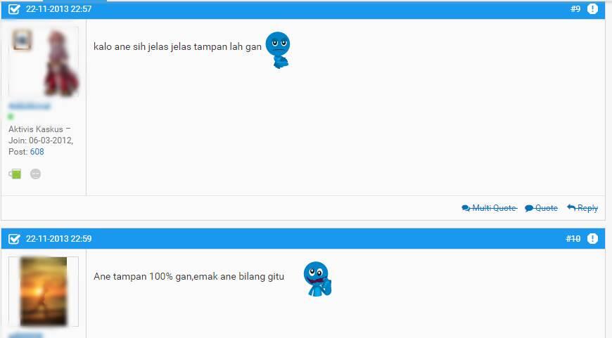 Komentar-komentar paling Ganteng Sekaskus Raya, Moga-moga agan ada di Dalem.