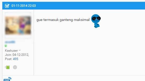 Komentar-komentar paling Ganteng Sekaskus Raya, Moga-moga agan ada di Dalem.
