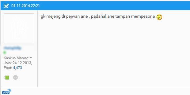 Komentar-komentar paling Ganteng Sekaskus Raya, Moga-moga agan ada di Dalem.