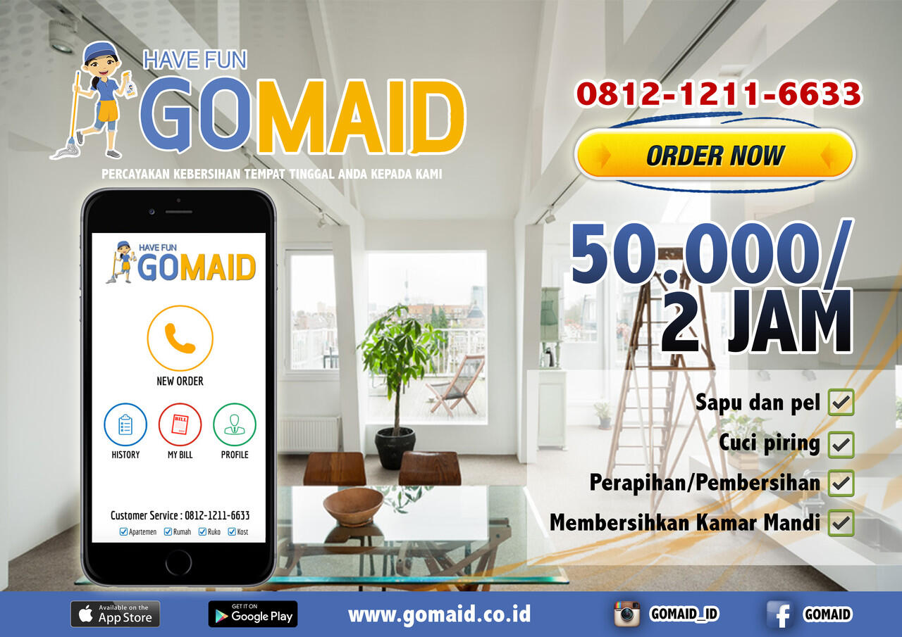 Jasa Kebersihan dan Jasa Pembantu Online