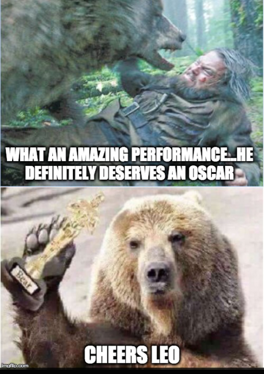 Leonardo DiCaprio menang piala Oscar, netizen menyambutnya dengan meme