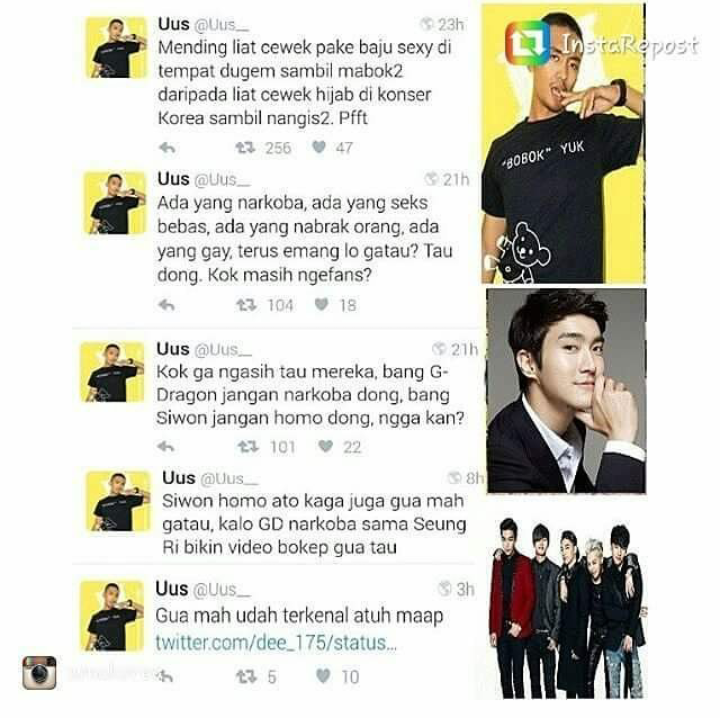 Ejek Fans Kpop, Tagar RipUus jadi trending Topik di Twitter