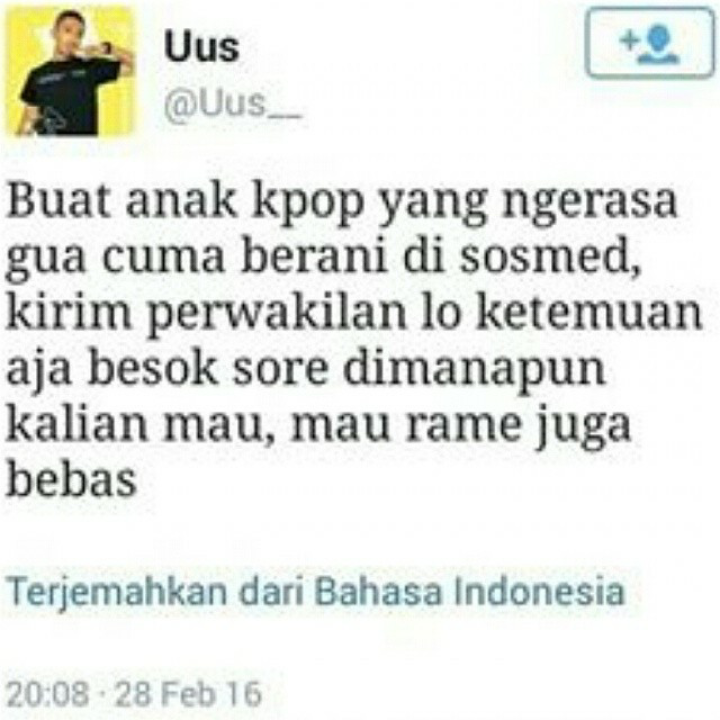 Ejek Fans Kpop, Tagar RipUus jadi trending Topik di Twitter