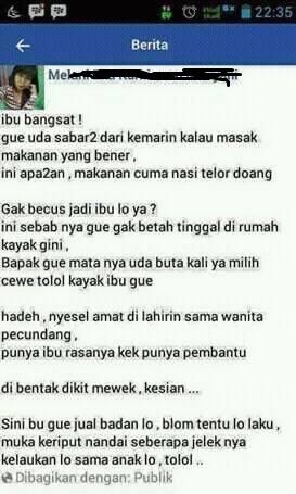 WANITA PECUNDANG IBU BA*GS*T !!