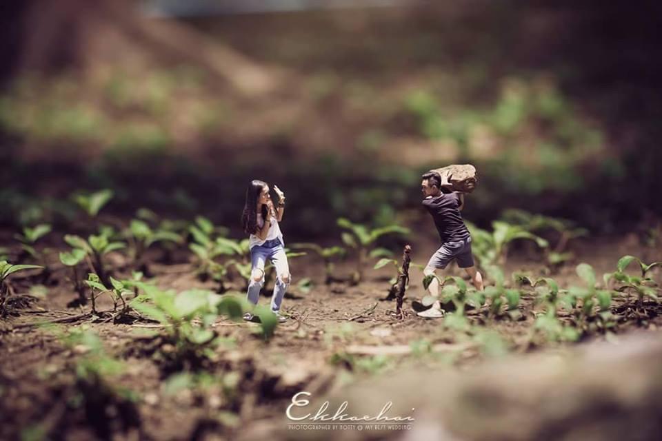 15 Foto Prewedding Manusia Kerdil
