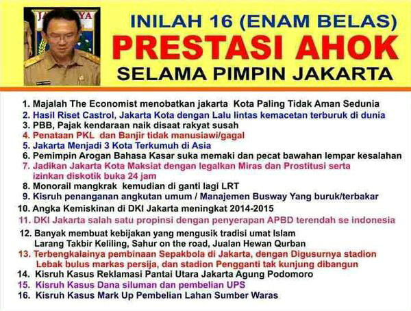 Nyerah Hadapi Banjir, Ahok Bawa-Bawa Nabi Nuh