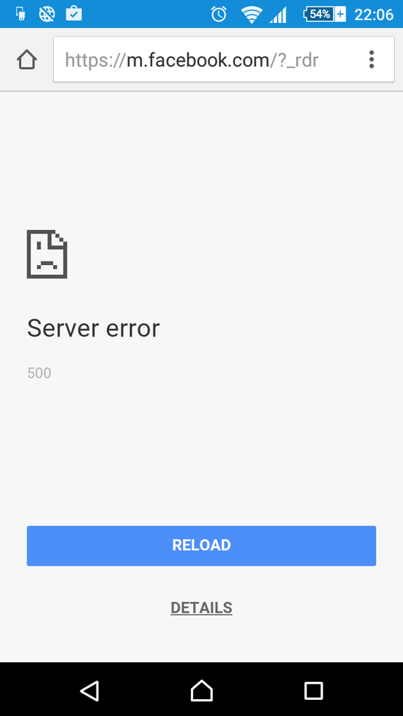 path dan fb error