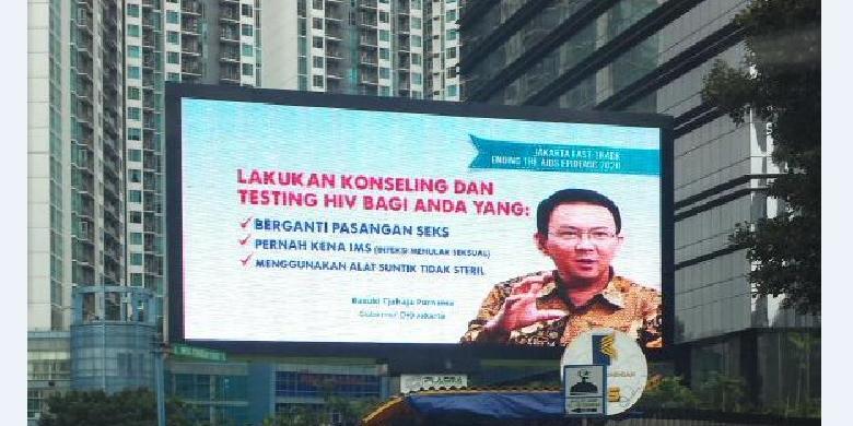 Dengar Ahok Marah, Iklan Sosialisasi Penanggulangan HIV/AIDS Diturunkan