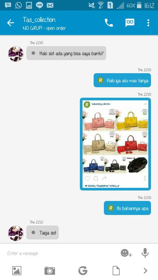&#91; DI CARI !!! &#93; Pemilik Account Instagram Onlineshop @tasbandung_colection