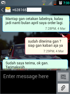 Jasa Ketik & Print Label Surat Undangan