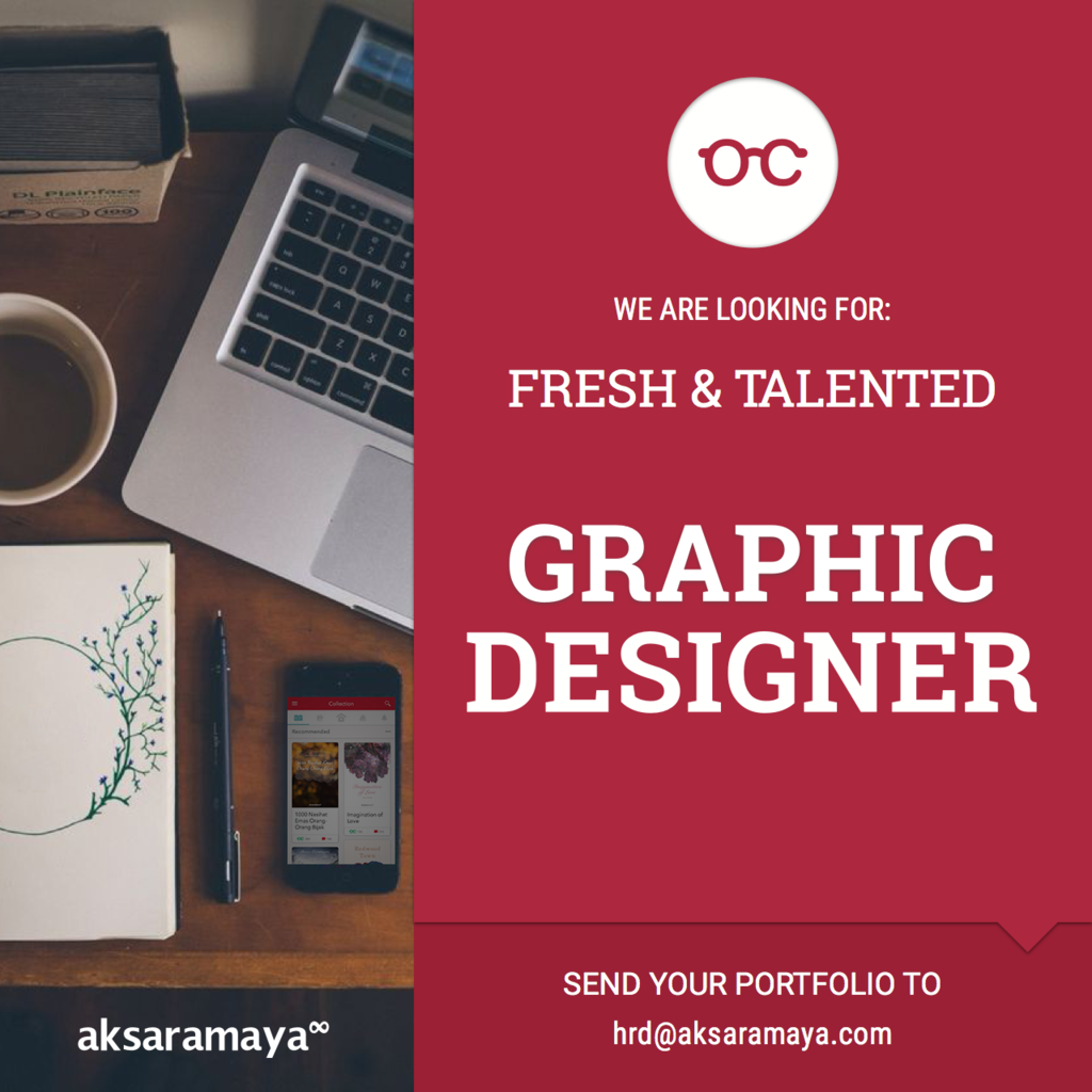 [ JAKARTA SELATAN ] LOWONGAN GRAPHIC DESIGNER