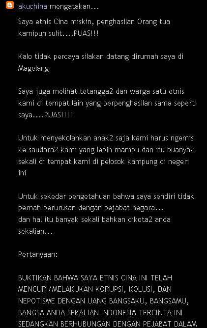 Ada apa dengan sikap masyarakat Indonesia terhadap etnis Tionghoa?