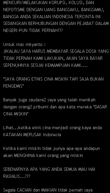 Ada apa dengan sikap masyarakat Indonesia terhadap etnis Tionghoa?
