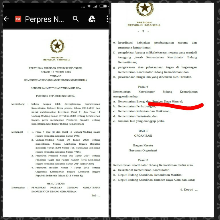 🌊🚢 Istana tegaskan tak ada kata 'Sumber Daya' di Kemenko Kemaritiman