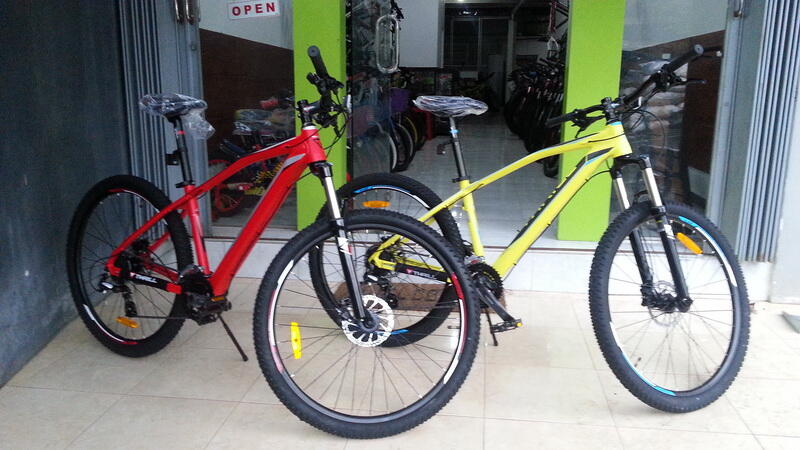 Terjual Sepeda Gunung Thrill Vanquish >>Damai Rejeki Bike