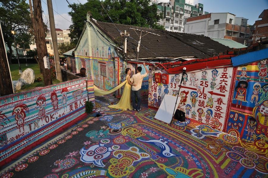 Kampung Unik Veteran Militer Penuh Warna di Taiwan, Rainbow Village