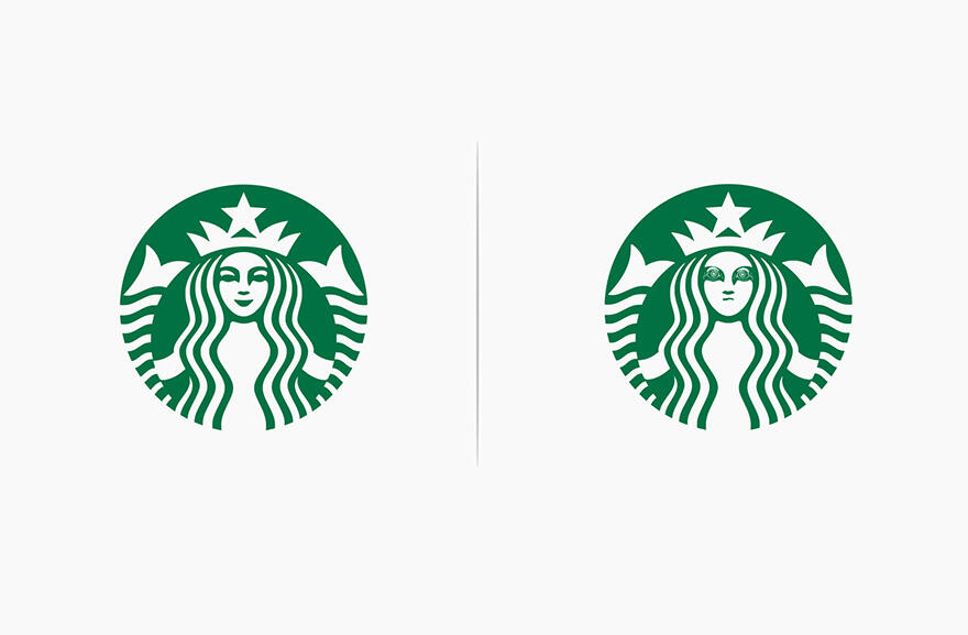 10 Logo Terkenal ini diPLESETIN BALIK