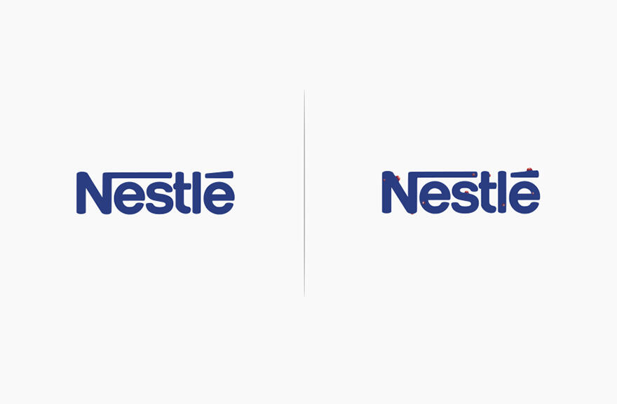 10 Logo Terkenal ini diPLESETIN BALIK