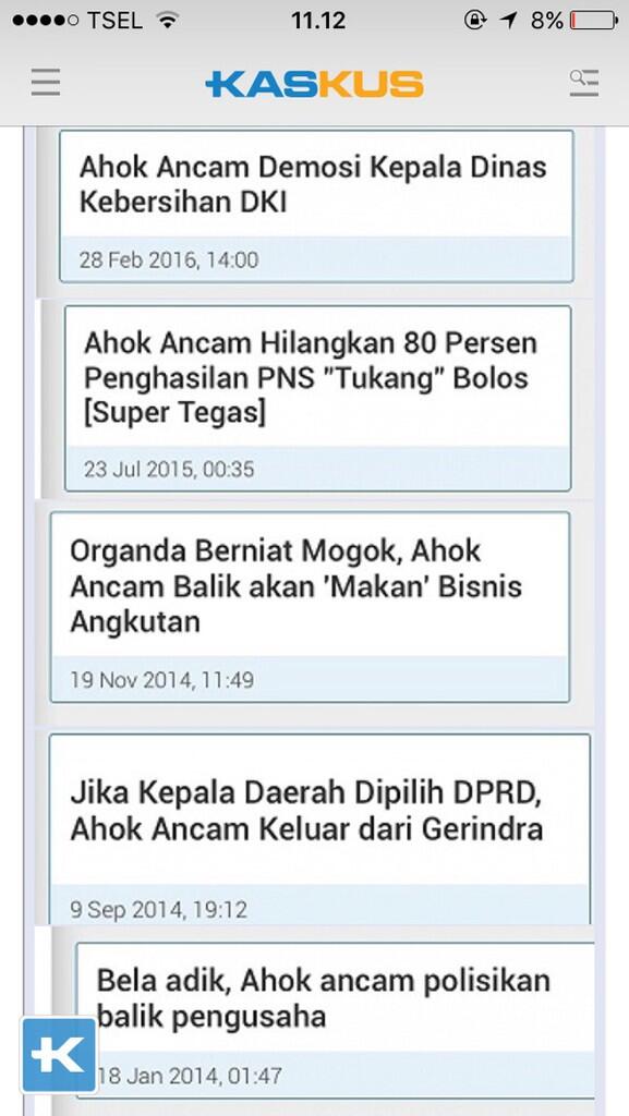 Ahok Ancam Potong Tunjangan PNS di Sekolah Bila Ditemukan Jentik Nyamuk DBD