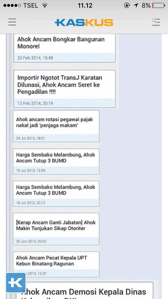 Ahok Ancam Potong Tunjangan PNS di Sekolah Bila Ditemukan Jentik Nyamuk DBD