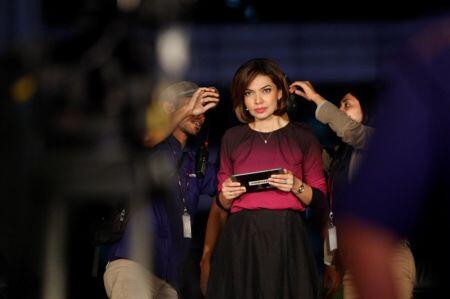 Najwa Shihab Raih Penghargaan Presenter Sosialisasi Pemilu Terbaik