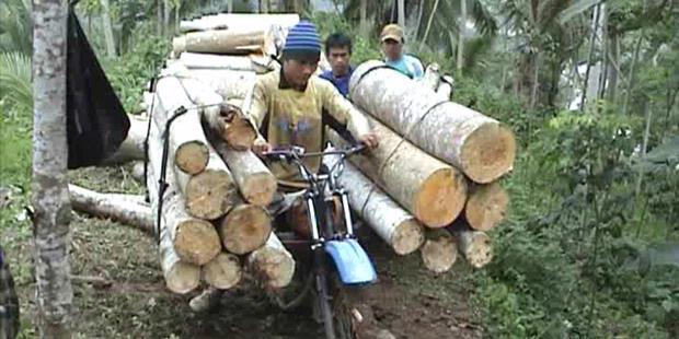 Ojeg Palang : Ojeg yang bisa ngangkut 9 orang