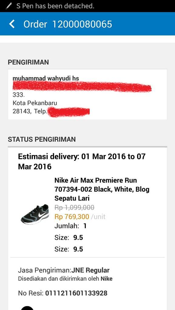 Beli sepatu NIKE running Blibli.com dapet SPONS ceban.official partner NIKE? with pic