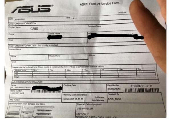 Kecewa terhadap ASUS (T100HA)