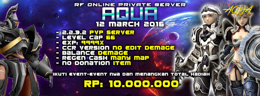 RF AQUA - PVP SERVER (12 March 2016)