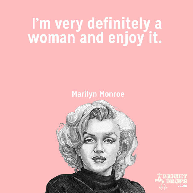 28 QUOTE CAKEP MARILYN MONREO :cool