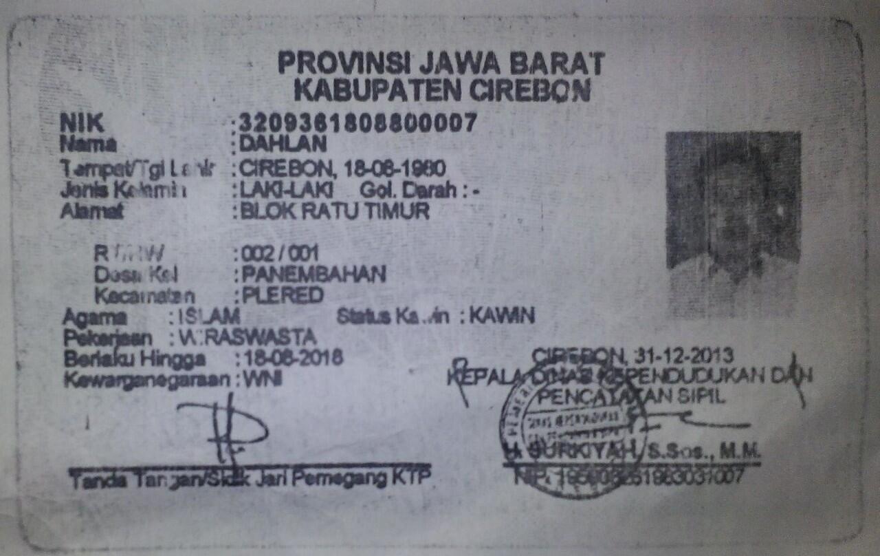 SURAT TERBUKA UNTUK ACUNKTEA AKA DAHLAN CIREBON