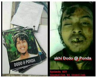 Syuhada Fonda Terus Keluarkan Darah Segar dan Acungkan Jari Tauhid