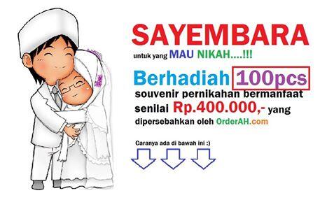&#91;SAYEMBARA&#93; Untuk yang MAU NIKAH WAJIB tau ini, berlaku sampai 31 Maret 2016