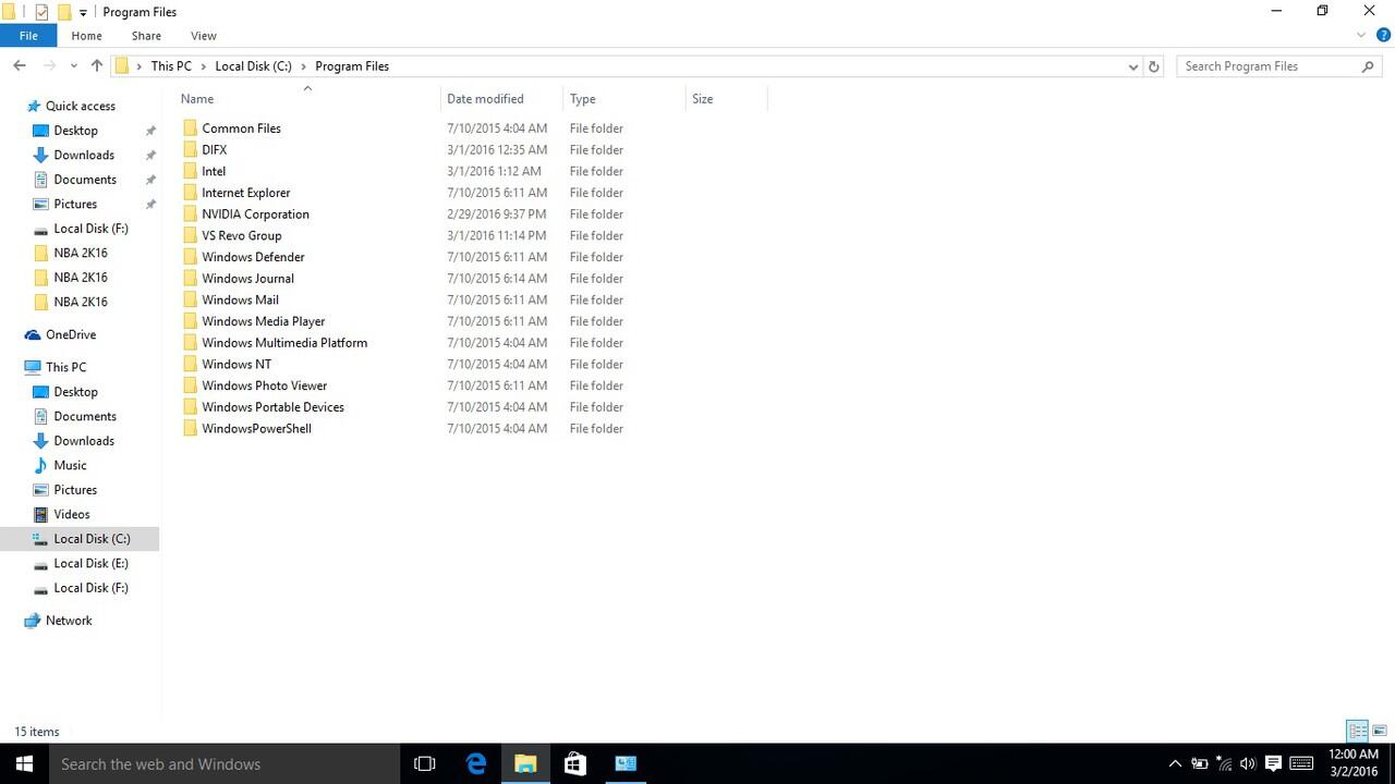 Instalasi berpindah ke windows.old