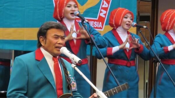 Dendangkan Visi Misi Bersama Soneta, Rhoma: Idaman Ingin Tampil Beda