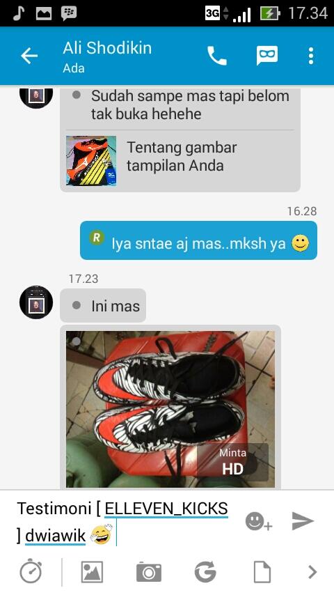 sepatu bola dan futsal hypervenom phelon II neymar