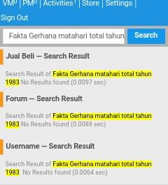 MISTERI GERHANA 1983 TELAH TERUNGKAP ( NO REPOST )