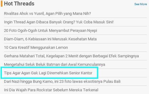 Tips Agar Kamu Takkan Lagi Diremehkan Senior-senior Kantor