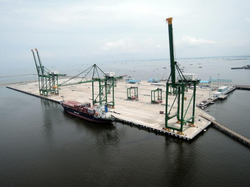 Selesai 100%, Ini Penampakan Pelabuhan Atas Laut 'New Tanjung Priok'