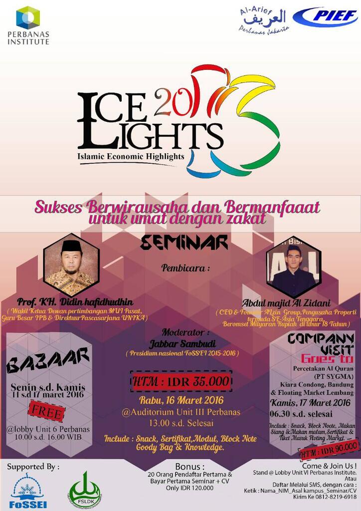 AL ARIEF PERBANAS PRESENT : ICELIGHT 2016 !