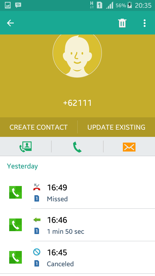 +62111 Mengganggu