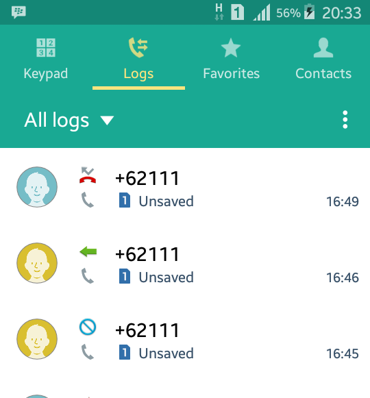 +62111 Mengganggu